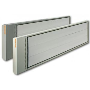 3600W hoog temperatuur infrarood heater donkerstraler 230V-400V, 1 fase of 3 fase aansluiting