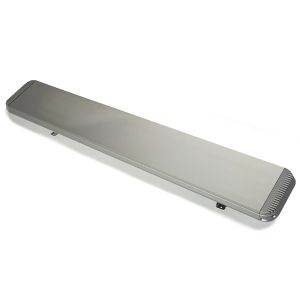 Mo-El Heatstrip 1800 Watt terrasverwarming / winkelverwarming / loodsverwarming Hot-Top Zilver