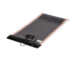 Karpet verwarming / parket verwarming / infrarood folie vloerverwarming elektrisch 150 cm x 100 tot 250 cm