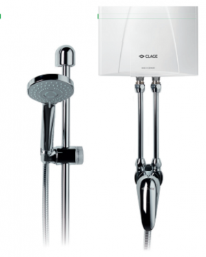 Clage E-mini doorstroomverwarmer met kraan MBX 4 Douche / shower | 4400 Watt