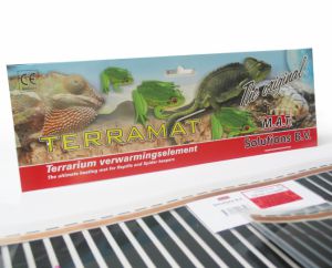 Terrarium Heat infrarood verwarming | warmtemat 15cm x 39cm, 9 Watt