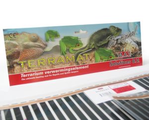 Terrarium Heat infrarood verwarming  | warmtemat 28cm x 39cm, 18 Watt