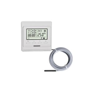 TH 73Plus thermostaat incl external sensor, inbouw programmeerbare thermostaat 230Vac