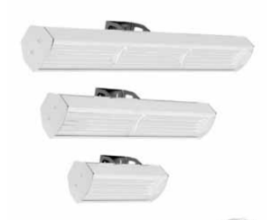 Elektrische witte infrarood straler 650 watt
