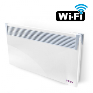 Tesy 500 Watt convector bedienbaar via Internet met elektrische thermostaat (Magiscan) 