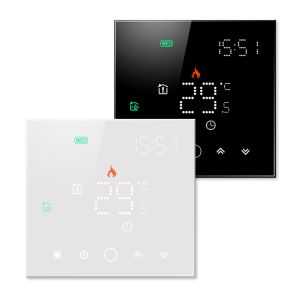 Durensa WIFI-verwarmingsthermostaat | intelligent | Programmeerbaar | Inbouw | Zwart