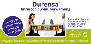 Durensa Bureauverwarming 200W met dimmer 10W tot 200W