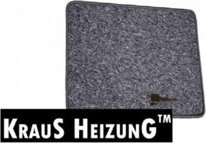 Warme voeten mat  40x50cm 25w, antraciet  230 Volt Kraus